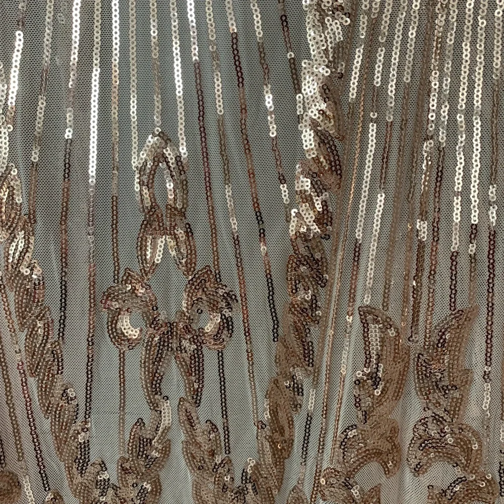 NWT/NIB SILVER OS sequin duster. Get your “Shimmer On”this holiday Season! - Picture 9 of 9